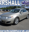 lincoln mks 2011 gold sedan gasoline 6 cylinders front wheel drive automatic 75672