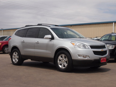 chevrolet traverse 2012 silver lt 6 cylinders automatic 79110