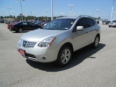 nissan rogue 2010 silver suv sl gasoline 4 cylinders front wheel drive cont  variable trans  75604