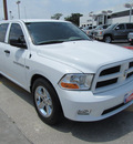 ram 1500 2012 white gasoline 8 cylinders 2 wheel drive 6 speed automatic 77338