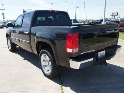 gmc sierra 1500 2013 black sle flex fuel 8 cylinders 2 wheel drive automatic 77521