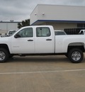 chevrolet silverado 2500hd 2013 white work truck gasoline 8 cylinders 2 wheel drive automatic 77503