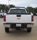 chevrolet silverado 2500hd 2013 white work truck gasoline 8 cylinders 2 wheel drive automatic 77503