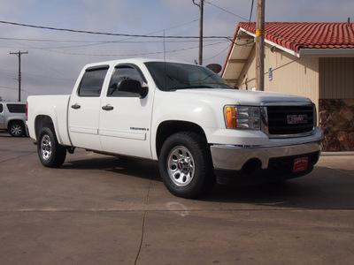 gmc sierra 1500 2009 white sl 8 cylinders automatic 79110