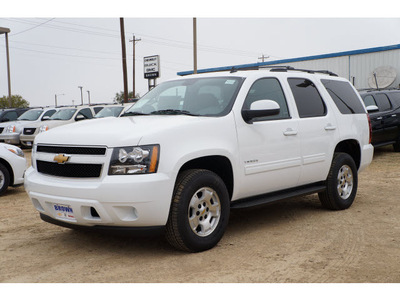 chevrolet tahoe 2013 white suv ls flex fuel 8 cylinders 2 wheel drive automatic 78853
