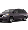 toyota sienna 2013 dk  gray van gasoline 6 cylinders front wheel drive not specified 75067