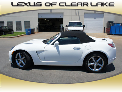 saturn sky 2007 white red line gasoline 4 cylinders rear wheel drive automatic 77546