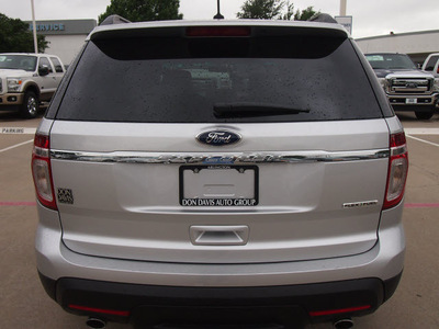 ford explorer 2013 silver suv flex fuel 6 cylinders 2 wheel drive automatic 76011