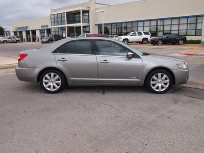 lincoln mkz 2008 silver sedan gasoline 6 cylinders front wheel drive automatic 78224