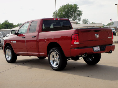 ram 1500 2013 red gasoline 8 cylinders 4 wheel drive automatic 62034