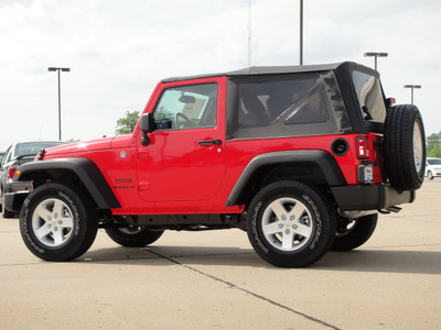 jeep wrangler 2013 red suv gasoline 6 cylinders 4 wheel drive automatic 62034