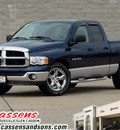dodge ram 1500 2003 bluesilver pickup truck slt gasoline 8 cylinders rear wheel drive automatic 62034