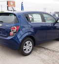 chevrolet sonic 2013 blue hatchback lt auto gasoline 4 cylinders front wheel drive automatic 78064
