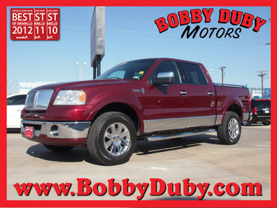 lincoln mark lt 2006 dk  red gasoline 8 cylinders 4 wheel drive automatic 79110