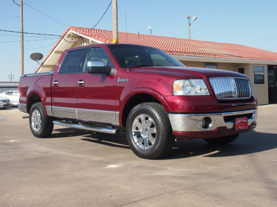lincoln mark lt 2006 dk  red gasoline 8 cylinders 4 wheel drive automatic 79110