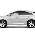 lexus rx 350 2011 white suv navigation gasoline 6 cylinders all whee drive shiftable automatic 07755