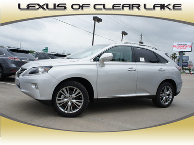 lexus rx 350 2013 silver suv gasoline 6 cylinders front wheel drive automatic 77546