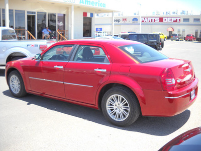 chrysler 300 2010 red sedan touring gasoline 6 cylinders rear wheel drive automatic 79925