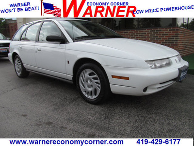 saturn s series 1998 white wagon sw2 gasoline 4 cylinders twin cam front wheel drive automatic 45840