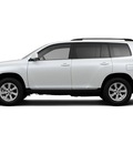 toyota highlander 2013 white suv gasoline 4 cylinders front wheel drive not specified 75067