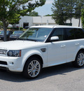 land rover range rover sport 2013 white suv hse gasoline 8 cylinders 4 wheel drive shiftable automatic 27511