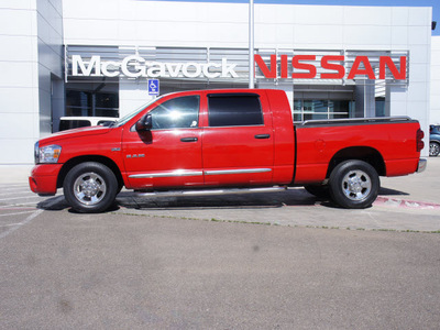 dodge ram 1500 2008 red gasoline 8 cylinders rear wheel drive automatic 79119