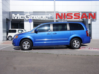 dodge grand caravan 2008 blue van sxt gasoline 6 cylinders front wheel drive automatic 79119