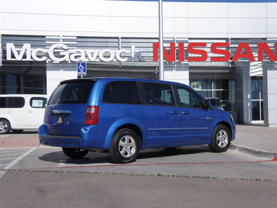 dodge grand caravan 2008 blue van sxt gasoline 6 cylinders front wheel drive automatic 79119