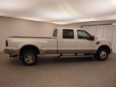 ford f 350 super duty 2010 white king ranch diesel 8 cylinders 4 wheel drive automatic 75219
