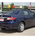 toyota corolla 2013 blue sedan l gasoline 4 cylinders front wheel drive automatic 78232