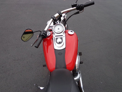 harley davidson fxdf 2010 red dyna fat bob 2 cylinders 6 speed 45342