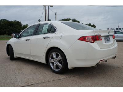 acura tsx 2011 white sedan gasoline 4 cylinders front wheel drive automatic 76502