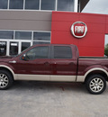 ford f 150 2009 dk  red king ranch flex fuel 8 cylinders 4 wheel drive automatic 76108