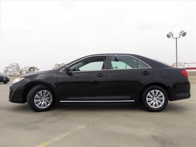toyota camry 2012 black sedan le gasoline 4 cylinders front wheel drive automatic 90241