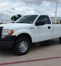 ford f 150 2013 white xl flex fuel 6 cylinders 2 wheel drive automatic 76011