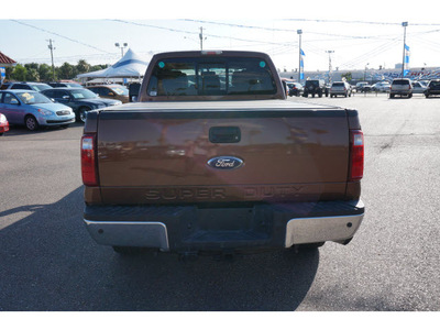 ford f 250 super duty 2011 brown lariat flex fuel 8 cylinders 4 wheel drive automatic 78539