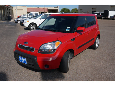 kia soul 2011 red hatchback gasoline 4 cylinders front wheel drive automatic 78539