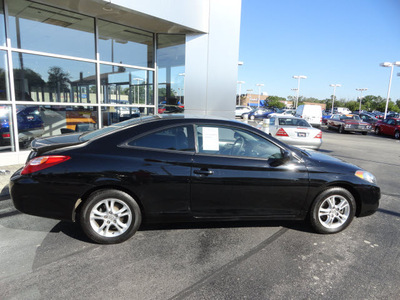 toyota solara 2004 black coupe se gasoline 4 cylinders front wheel drive automatic with overdrive 60546