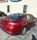 ford fusion 2013 red sedan s 4 cylinders front wheel drive automatic with overdrive 60546