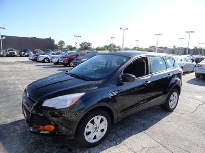 ford escape 2013 black suv s gasoline 4 cylinders front wheel drive automatic with overdrive 60546
