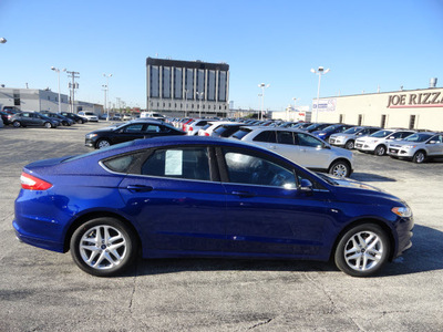 ford fusion 2013 blue sedan se 4 cylinders front wheel drive automatic with overdrive 60546