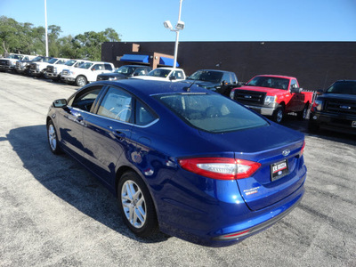 ford fusion 2013 blue sedan se 4 cylinders front wheel drive automatic with overdrive 60546