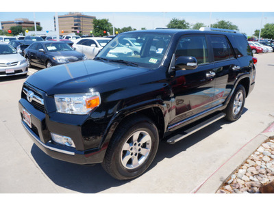 toyota 4runner 2011 black suv sr5 gasoline 6 cylinders 4 wheel drive automatic 76053