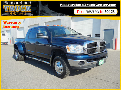 dodge ram 3500 2007 blue slt diesel 6 cylinders 4 wheel drive automatic with overdrive 56301