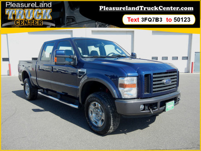 ford f 350 super duty 2008 dk  blue fx4 gasoline 10 cylinders 4 wheel drive automatic 56301
