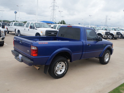 ford ranger 2004 blue pickup truck edge gasoline 6 cylinders rear wheel drive automatic with overdrive 76108