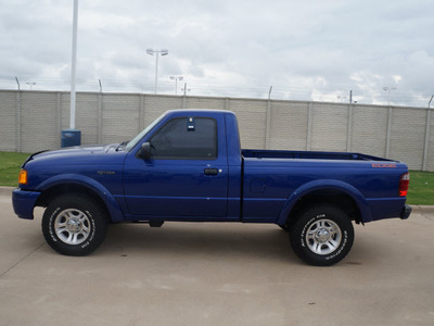 ford ranger 2004 blue pickup truck edge gasoline 6 cylinders rear wheel drive automatic with overdrive 76108