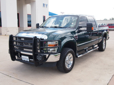 ford f 250 super duty 2008 dk  green xlt diesel 8 cylinders 4 wheel drive automatic with overdrive 76567