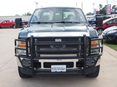 ford f 250 super duty 2008 dk  green xlt diesel 8 cylinders 4 wheel drive automatic with overdrive 76567