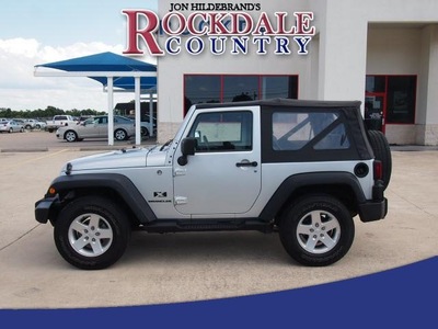 jeep wrangler 2009 silver suv x gasoline 6 cylinders 4 wheel drive automatic with overdrive 76567